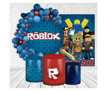 aluguel de decoracao para festa tema roblox