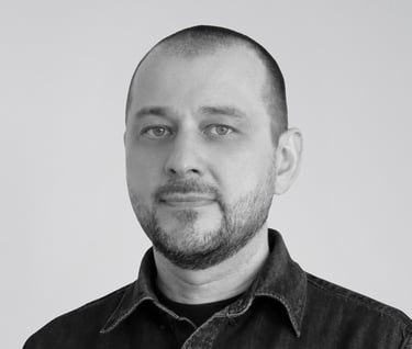 Professional headshot of Tomas Kohoutek Creative Director and Author from Brooklyn