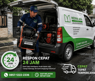 respon cepat 24 jam saluran mampet bandung