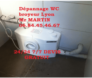 pompe de relevage et Broyeur toilette wc sani xr pro Sfa entretien et depannge reparation Tassin La