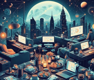 Automated business center