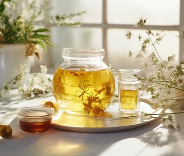 produits naturels, tisanes