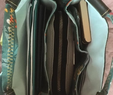 vue extérieure du dessus de l'organiseur artisanal