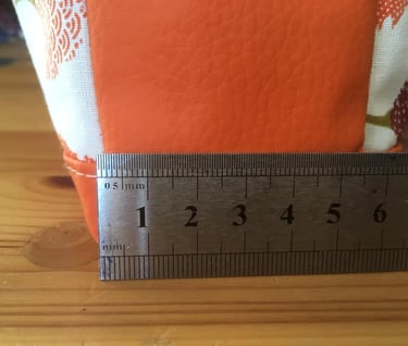 Dimension de l'organiseur artisanal