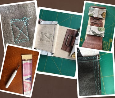 coutures de solidité d'une création artisanale