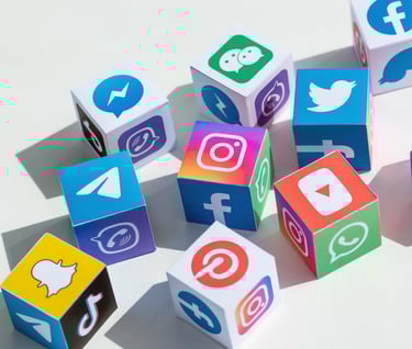 Iconos de redes sociales, herramientas clave en nuestra estrategia de marketing digital potenciada p