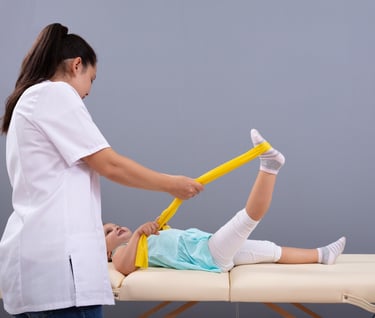Pediatric physical therapy