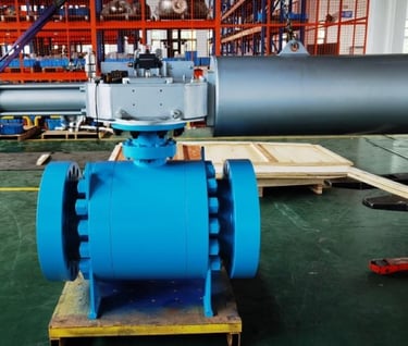 TM3 Trunnion Side Entry Ball Valve Manufacturer in China