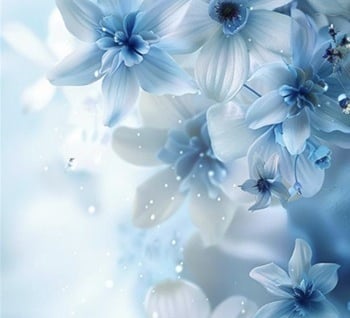 blue flower banner for booking appointment