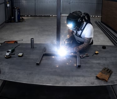 fabricación estructura metálica en Vigo