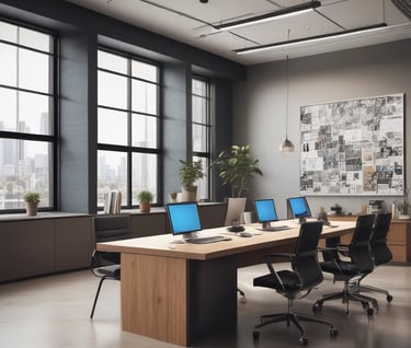 white and black abstract painting