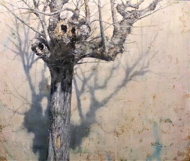 EL ARBOL DUPLICADO 60 X 73 CMS