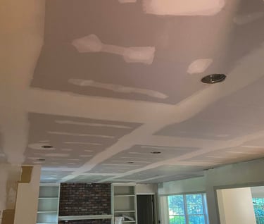 ceiling drywall over popcorn in westfield ma