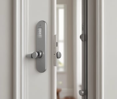 white and black abstract painting