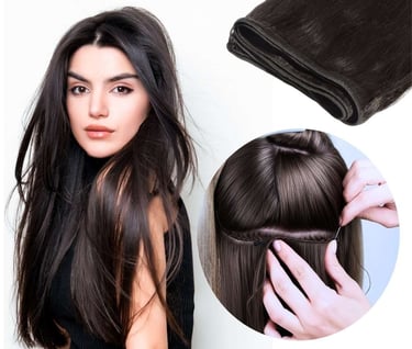 Haarweaving technik angel Hair extensions