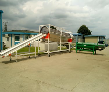 Nova linija za prosijavanje i pranje sjemenki izrađena prema vlastitom projektu