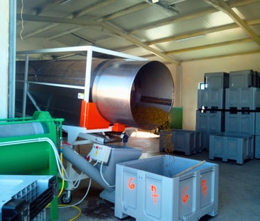 Linija za prosijavanje velikog kapaciteta u pogonu