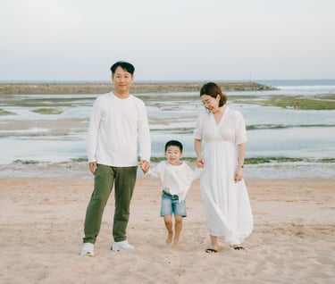 Ah Chin Wo family photography session at The Apurva Kempinski Bali captured by a luxury family photographer in Bali.