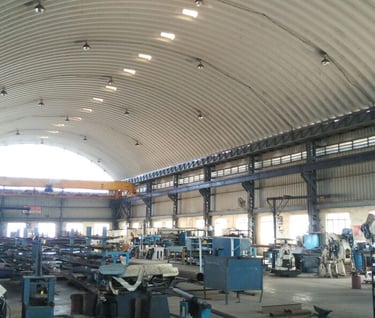 Proflex roof for Manufacturing Unit 
