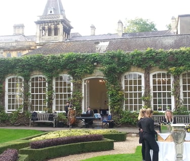 The Hipcats outdoor jazz band for hire - The-Hipcats-Goldney-Hall-Bristol-jazz-swing-band