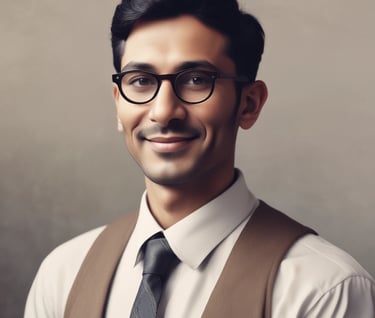 man standing near white wall