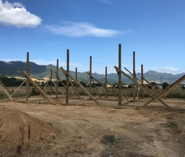 4 bay Garage construction Tauranga NZ