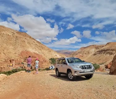 Book a Private Driver in Morocco – 4x4 Car with Driver for Stress-Free Travel