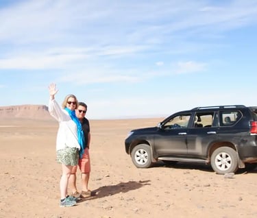Book a Private Driver in Morocco – 4x4 Car with Driver for Stress-Free Travel