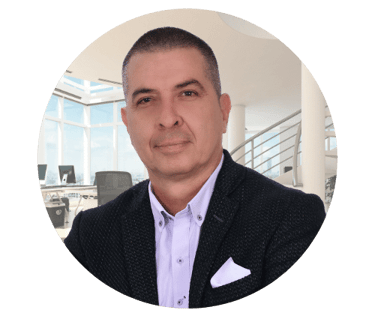 a lawyer man in a suit and tie with a white shirt