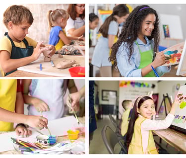 Vancouver private art workshops, summer camp, daycare events, school events