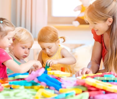 Early Childhood Educator creating learning opportunities for children to reach their full potential.