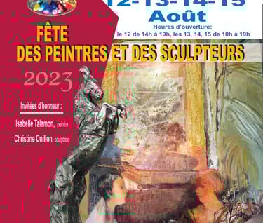 Fête des peintres et des sculpteurs Montrésor 2023