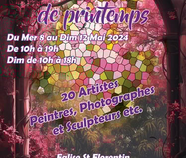 Salon des arts de printemps Amboise 2024