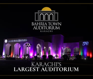 a large building with a large building in the background