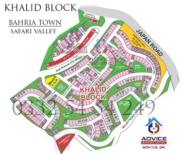 a map of the khadad block of the khadad block