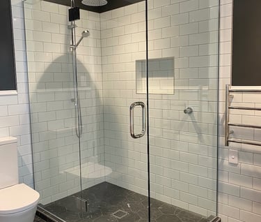 Frameless Glass Shower