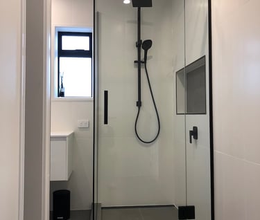 Frameless Glass Shower