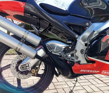 Aprilia RS250 Harada side view
