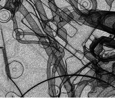 Ducati V4 Engine Wireframe Model