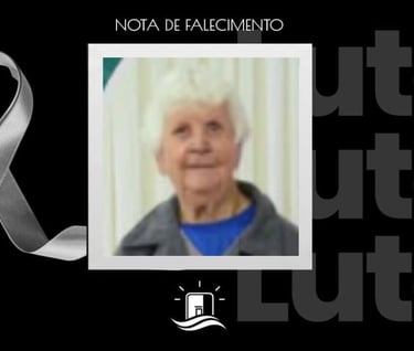 nota de falecimento aniela rodrigues da rocha em Camaquã
