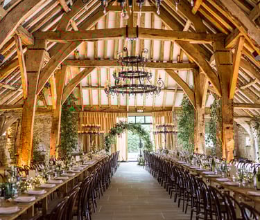 the tithe barn surrey wedding venue