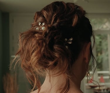 coiffure dela mariée filmé par videaste mariage dinan