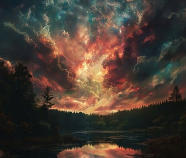 weather cloud rain blood fire lightning magic storm earthquake natural disaster paranormal angel