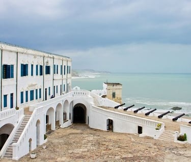 Cape Coast Slave Castle in Ghana