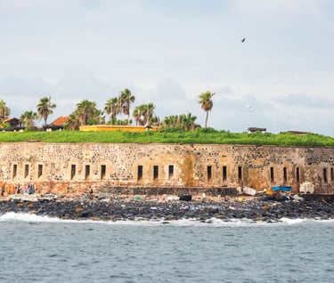 Slave Island of Goree in Senegal
