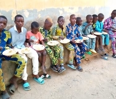 Benin Students in free Excursions organising by Dahomey African Tours