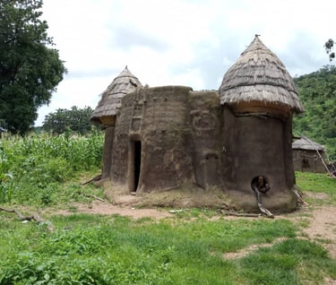 Traditional Tata Somba House in Benin