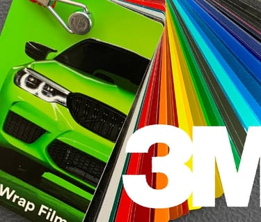 3M Car Wrap Colors