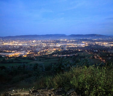 Vista de Gijón. Asturias