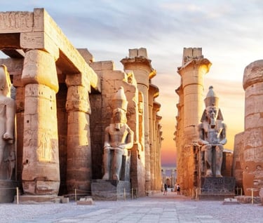 a group of statues of statues of statues of the gods